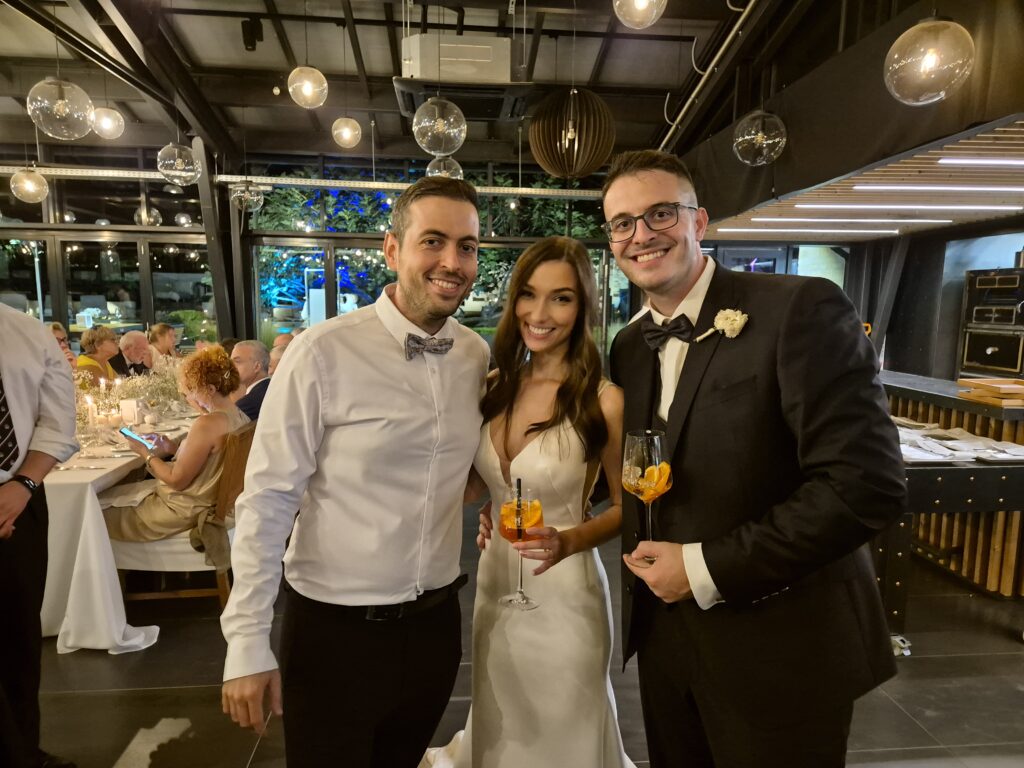 Fanni Fabio wedding master of ceremony